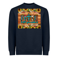 Navy faith it till you make it Heavyweight Sweatshirt - JahusDesignShop