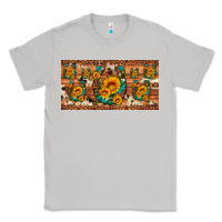 Moon Dust sunflower gemstone leopard cowhide horseshoe license plate Classic Tee - Artiststas