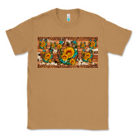 Toasted Coconut sunflower gemstone leopard cowhide horseshoe license plate Classic Tee - Artiststas