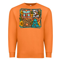 Carrot western leopard mema Premium Sweatshirt - LillyAllenDesigns