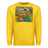 Lemon western leopard mema Premium Sweatshirt - LillyAllenDesigns