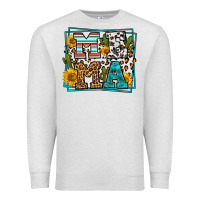 Western Leopard Mema Premium Sweatshirt | Teevron