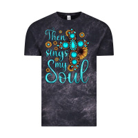 Cloud Black then sings my soul cross Vintage Tee - JahusDesignShop