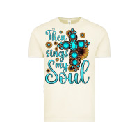Vintage Arctic then sings my soul cross Vintage Tee - JahusDesignShop