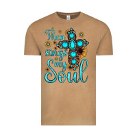 Then Sings My Soul Cross Vintage Tee | Teevron