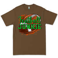 Cacao football junkie Premium Tee - texasbilliewilder