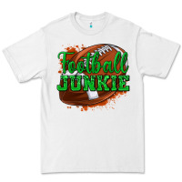White football junkie Premium Tee - texasbilliewilder