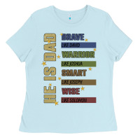 Baby Blue bible verses Ladies Tee - JahusDesignShop