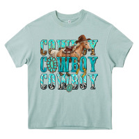 Arona cowboy cowboy cowboy Heavy Core Tee - texasbilliewilder