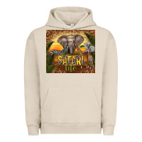 Pigment French Oak safari life Urban Hoodie - TumblerDesignByShophia