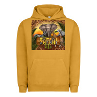 Pigment Peanut Butter safari life Urban Hoodie - TumblerDesignByShophia