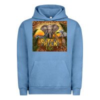 Pigment Pebble Blue safari life Urban Hoodie - TumblerDesignByShophia
