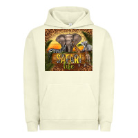 Pigment Pistachio safari life Urban Hoodie - TumblerDesignByShophia