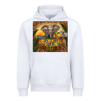 White safari life Urban Hoodie - TumblerDesignByShophia