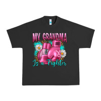 Pigment Black Breast Cancer My Grandma Is A Fighter Urban Heavy Tee - Artiststas