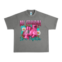 Tornado Breast Cancer My Grandma Is A Fighter Urban Heavy Tee - Artiststas