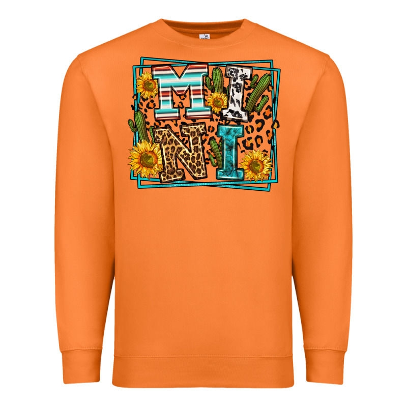 Western Leopard Mini Premium Sweatshirt by LillyAllenDesigns | Teevron