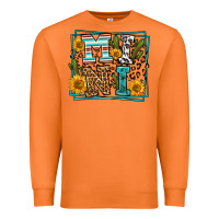 Carrot western leopard mini Premium Sweatshirt - LillyAllenDesigns