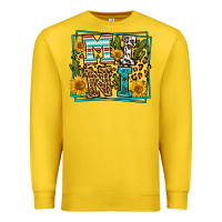 Lemon western leopard mini Premium Sweatshirt - LillyAllenDesigns