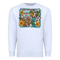 White western leopard mini Premium Sweatshirt - LillyAllenDesigns