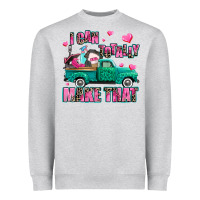 Heather Grey i can totally make that Heavyweight Sweatshirt - AdoDesignShop