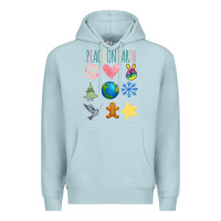 Blue Mist PEACE ON EARTH Premium Hoodie - Bettercallsaul