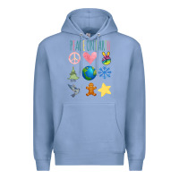 Colony Blue PEACE ON EARTH Premium Hoodie - Bettercallsaul