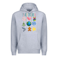 Heather Grey PEACE ON EARTH Premium Hoodie - Bettercallsaul