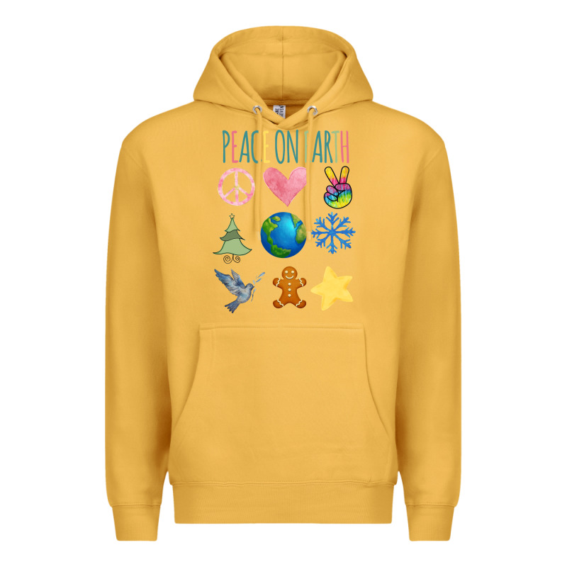 Peace On Earth Premium Hoodie by Bettercallsaul | Teevron