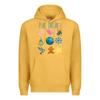 Mustard PEACE ON EARTH Premium Hoodie - Bettercallsaul