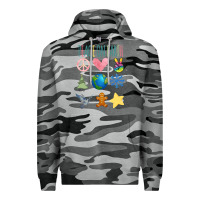 Slate Camo PEACE ON EARTH Premium Hoodie - Bettercallsaul