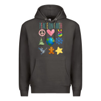 Smoke PEACE ON EARTH Premium Hoodie - Bettercallsaul