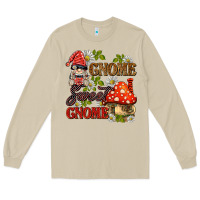 Mushroom gnome sweet gnome Long Sleeve Tee - BarkalooDesign
