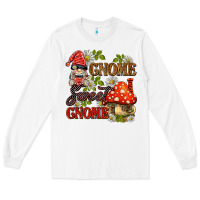 White gnome sweet gnome Long Sleeve Tee - BarkalooDesign
