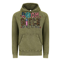 Vintage Olive boom bitch Vintage Hoodie - CowhideDigitalArt