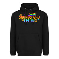 Black Sounds Gay I'm in Pride LGBTQ Heavyweight Hoodie - BundleAndBundleShop