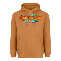Meerkat Sounds Gay I'm in Pride LGBTQ Heavyweight Hoodie - BundleAndBundleShop