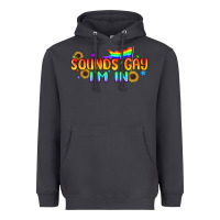 Smoke Sounds Gay I'm in Pride LGBTQ Heavyweight Hoodie - BundleAndBundleShop