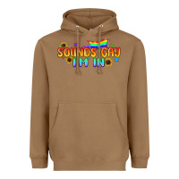 Toasted Coconut Sounds Gay I'm in Pride LGBTQ Heavyweight Hoodie - BundleAndBundleShop