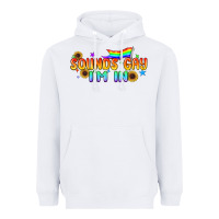 White Sounds Gay I'm in Pride LGBTQ Heavyweight Hoodie - BundleAndBundleShop