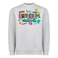 Heather Grey instructional assistant's Heavyweight Sweatshirt - AdoDesignShop