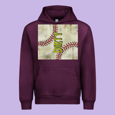 Dirty Baseball Urban Hoodie Designed By Tumblerdesignbyshophia