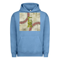 Pigment Pebble Blue dirty baseball Urban Hoodie - TumblerDesignByShophia
