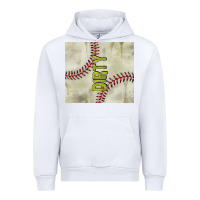 White dirty baseball Urban Hoodie - TumblerDesignByShophia