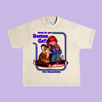 Caring For Your Demon Cat Tshirt Urban Heavy Tee Designed By Bettercallsaul