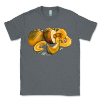 Charcoal Heather Pumpkin Classic Tee - LillyAllenDesigns
