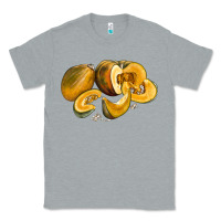 Heather Grey Pumpkin Classic Tee - LillyAllenDesigns