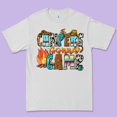 Campers Gonna Camp Premium Tee Designed By Zillion Design Studio