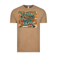 Vintage Coffee protected husband saved by jesus Vintage Tee - JahusDesignShop