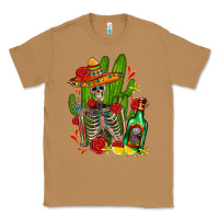 Toasted Coconut skeleton with sombrero and tequila Classic Tee - AdoDesignShop